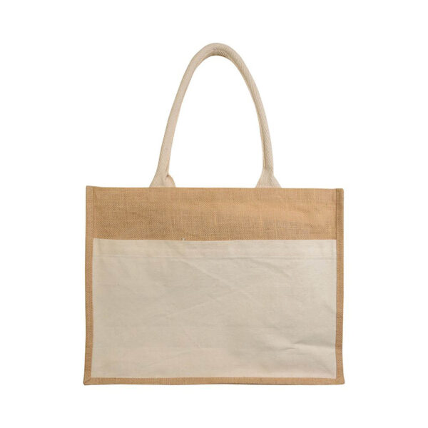 Jute shopping bag