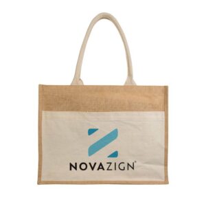 Jute shopping bag